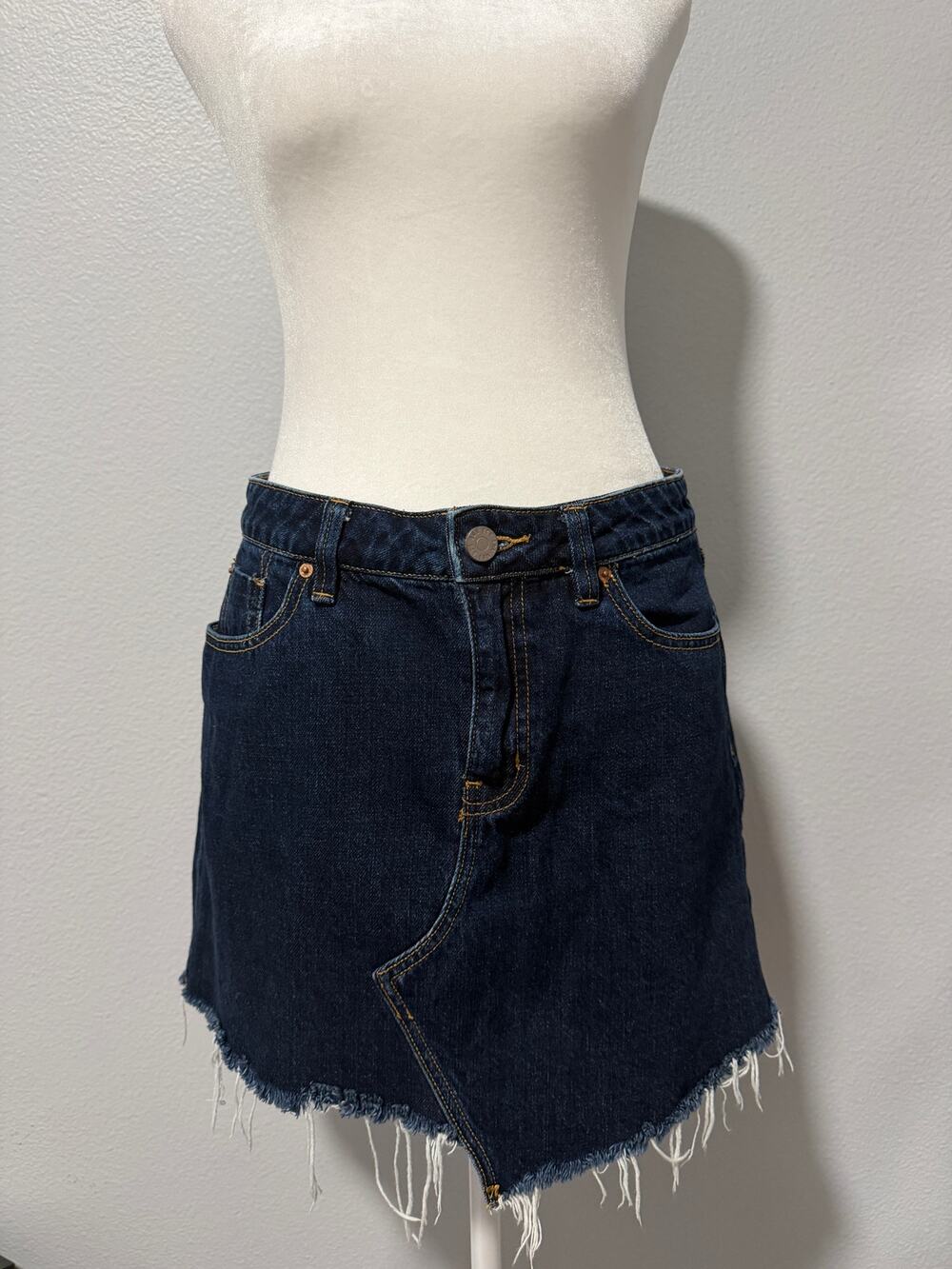 BDG Denim Mini Skirt